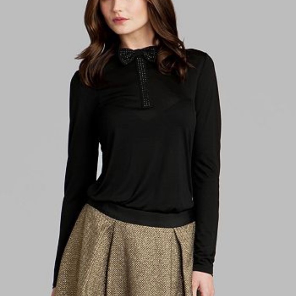 Ted Baker Dalal Bow Top Size 1/S